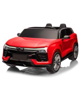 homfan 24V Chevrolet Blazer with Wireless Parent Remote Control & LED Lights Ride-On, 2-Seater, Ages 3-8