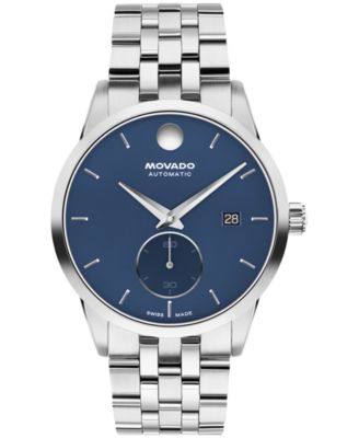 Мужские часы Movado Museum Taga Swiss Automatic Stainless Steel 40mm