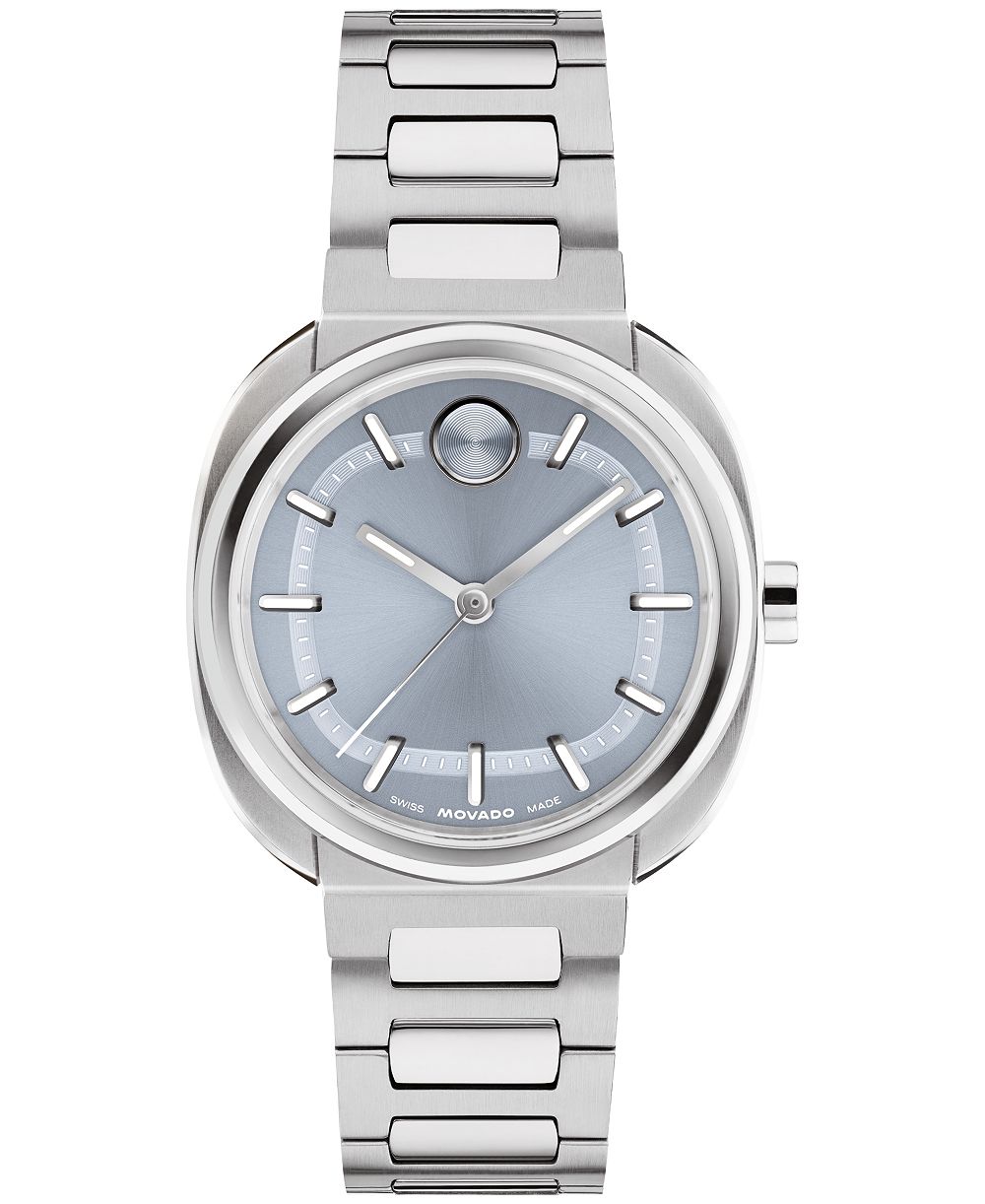Женские швейцарские кварцевые часы Movado Bold Nuvo из нержавеющей стали, 30 мм