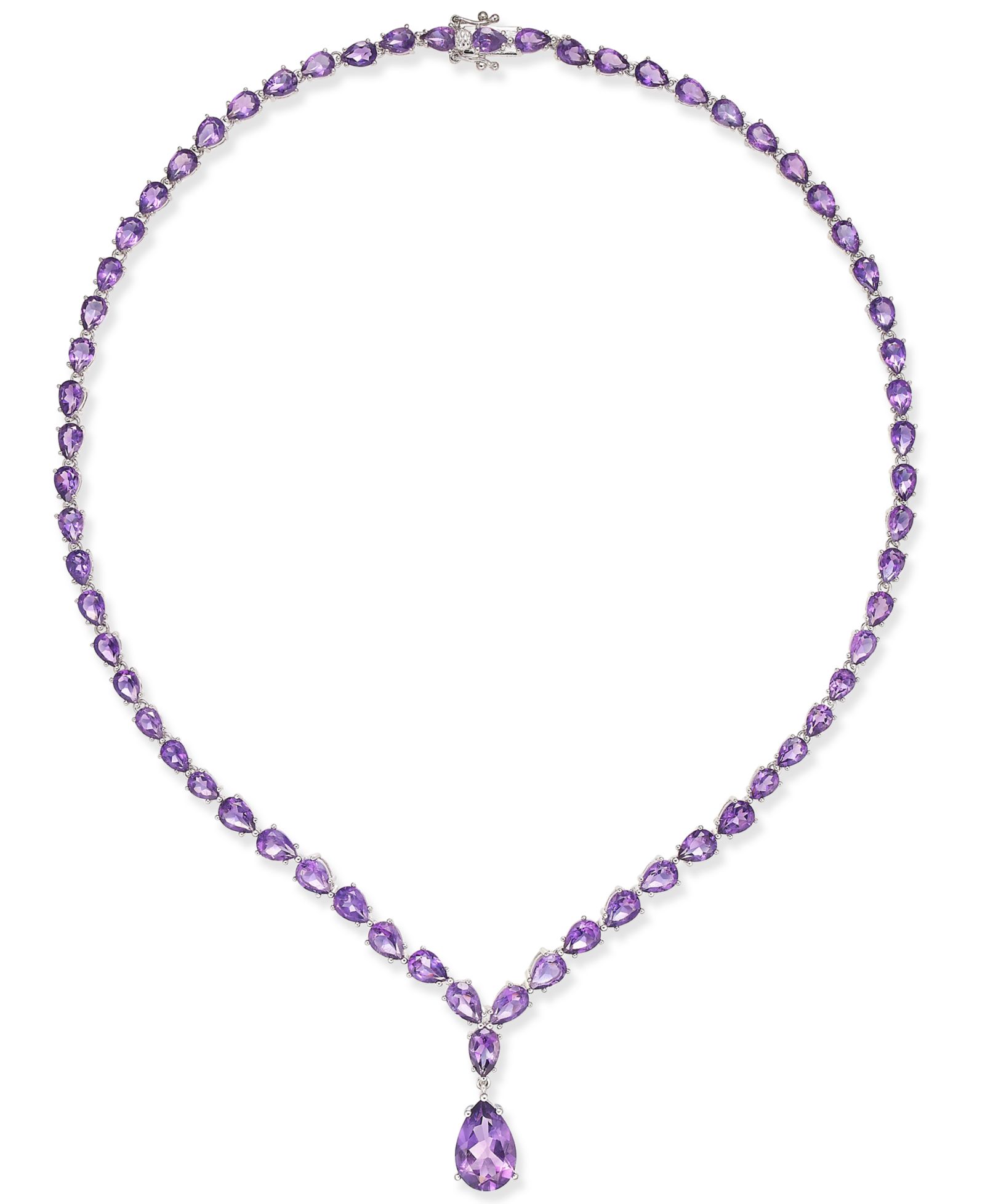 Колье с аметистом (28 ct. t.w.) в Sterling Silver