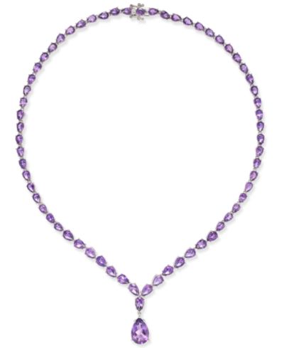 Колье с аметистом (28 ct. t.w.) в Sterling Silver