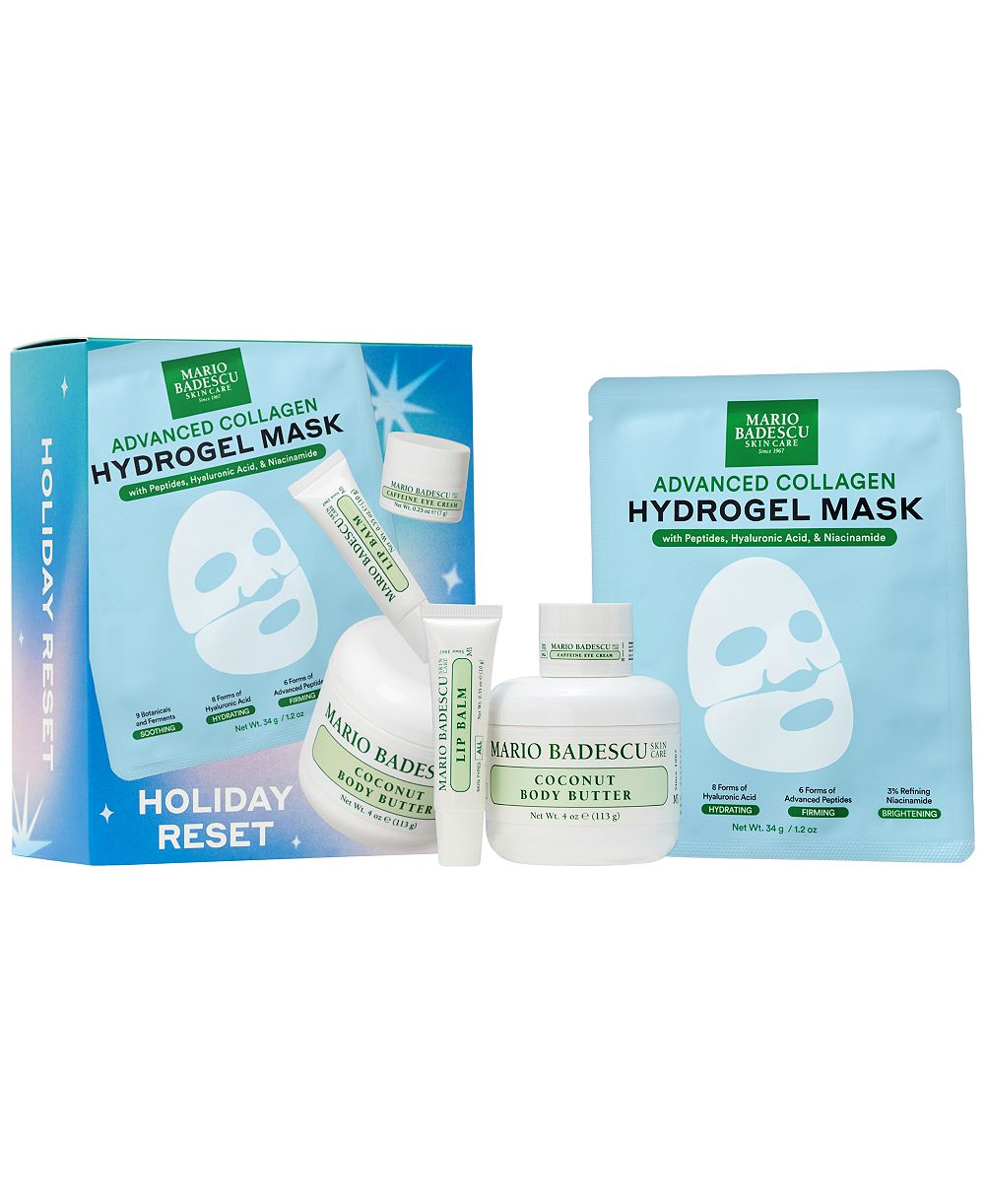 Набор по уходу за кожей Mario Badescu «Праздничное обновление», 4 предмета