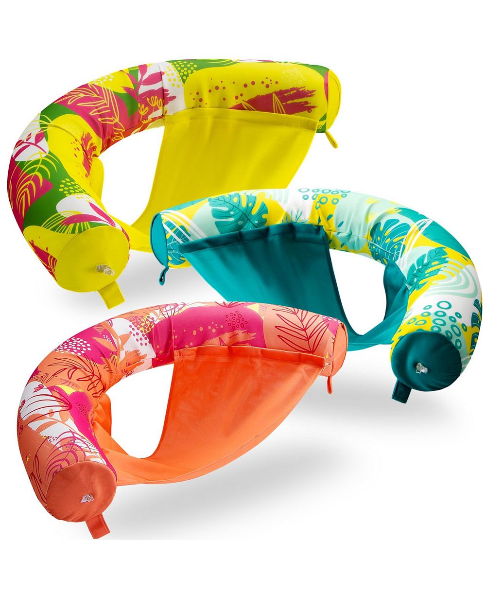 Надувные круги-стулья AOFAR для бассейна, 3 шт., для вечеринок и летнего отдыха