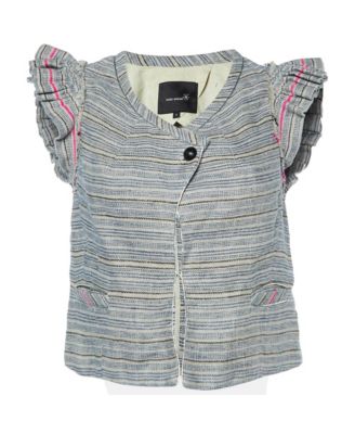 Pre-Owned Isabel Marant Женский топ из льна