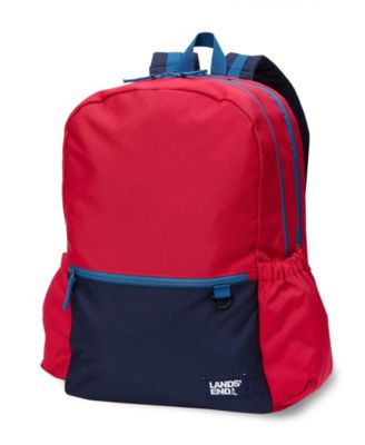 Red/classic navy colorblock