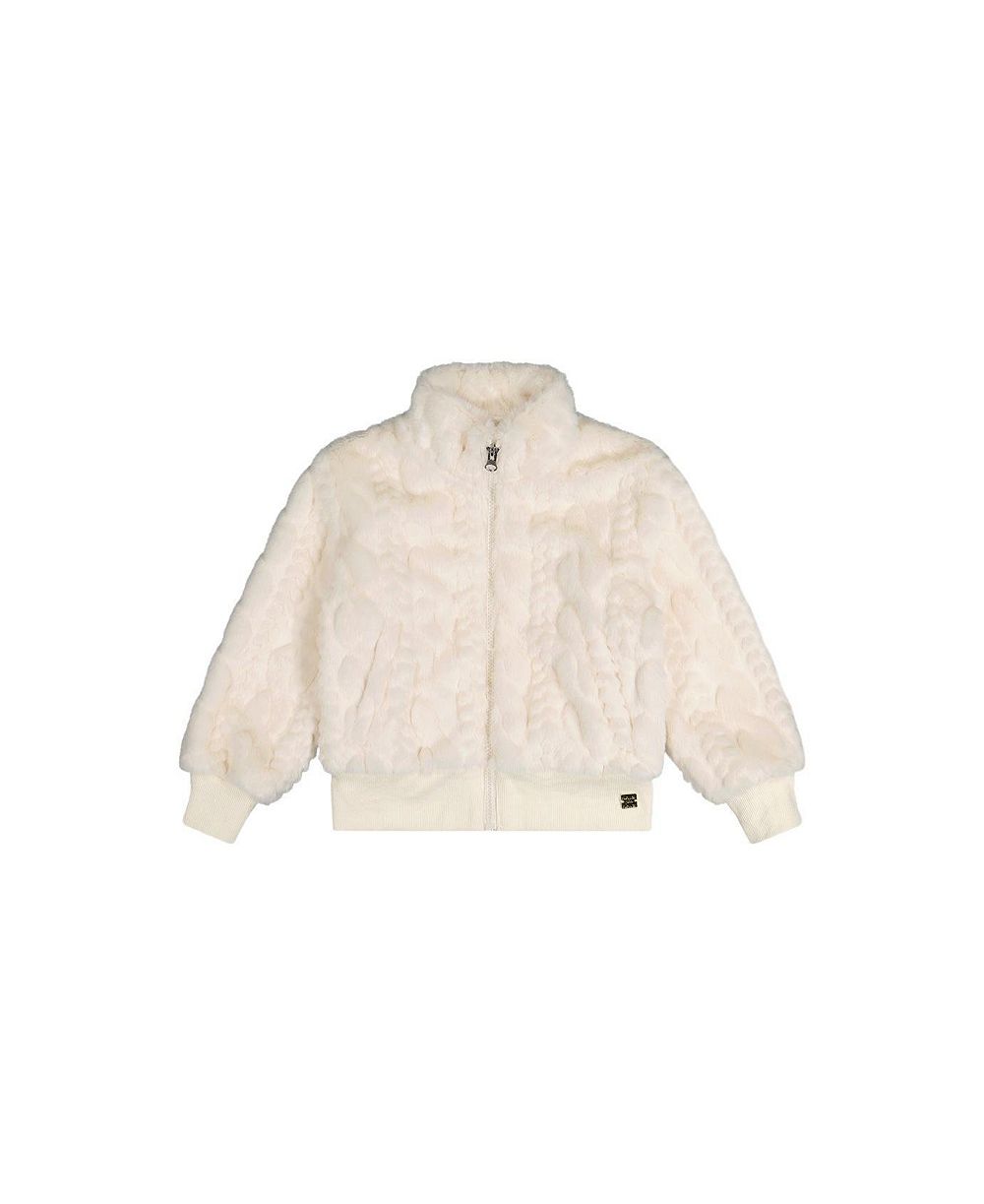 Куртка Deux par Deux Little and Big Girl (6-14) Faux Fur Jacquard