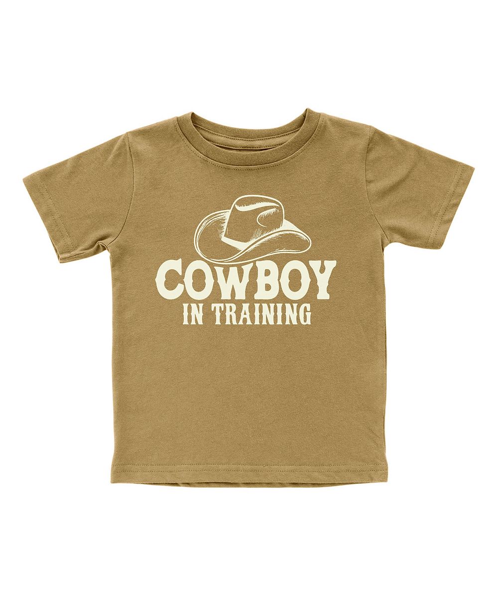 Sweet Wink Детский футболк Cowboy in Training Western для мальчиков (2T-4T)