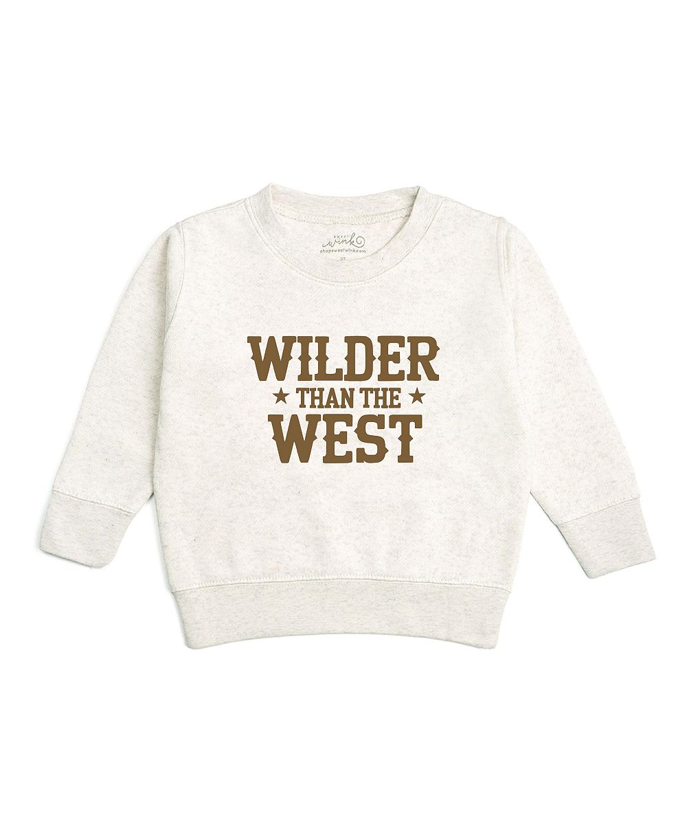 Свитшот Sweet Wink Little Boy's Wilder Than The West Western