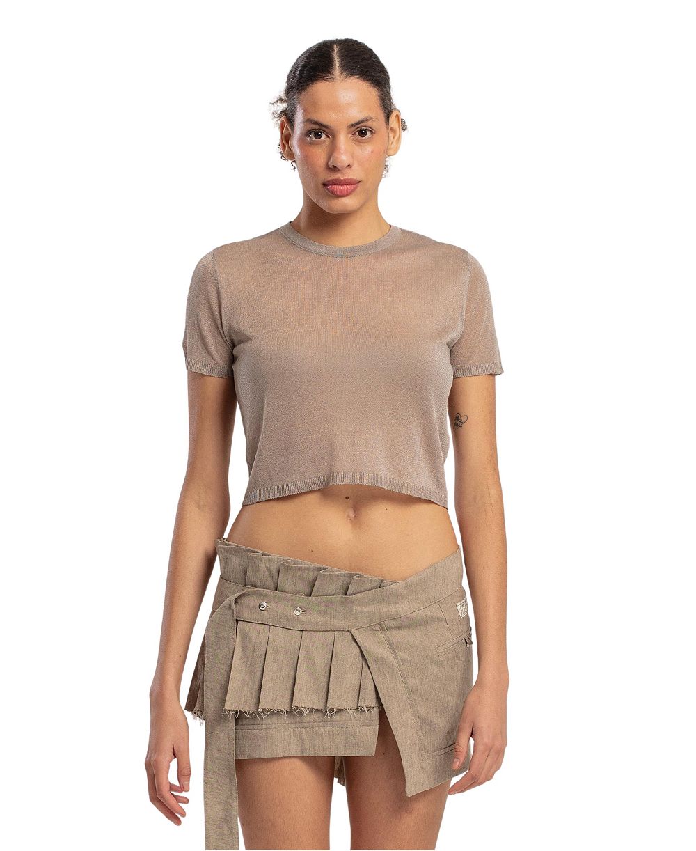 Топ PCFG Women's Relaxed-Fit Short-Sleeve Knit
