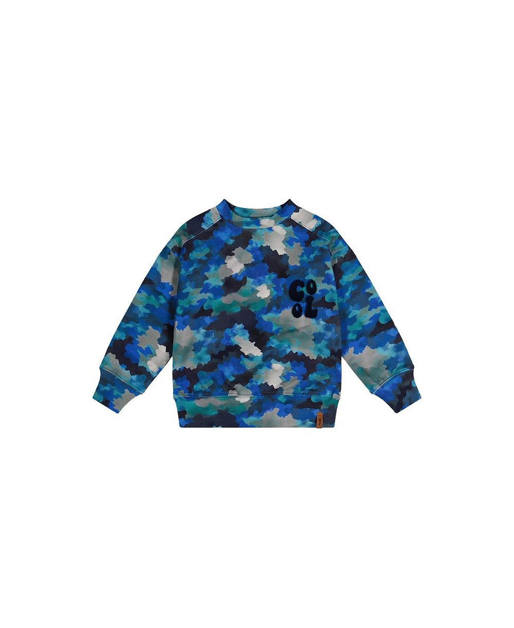 Deux par Deux свитшот из флиса Camouflage для мальчиков (6-12)