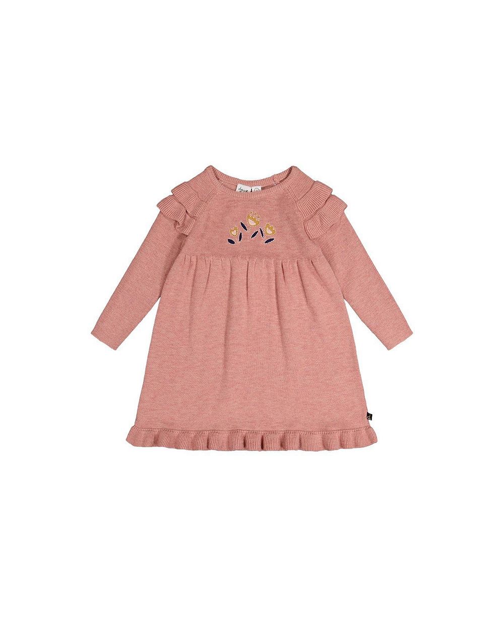 Deux par Deux Трикотажное платье для девочки (2T - 5T)