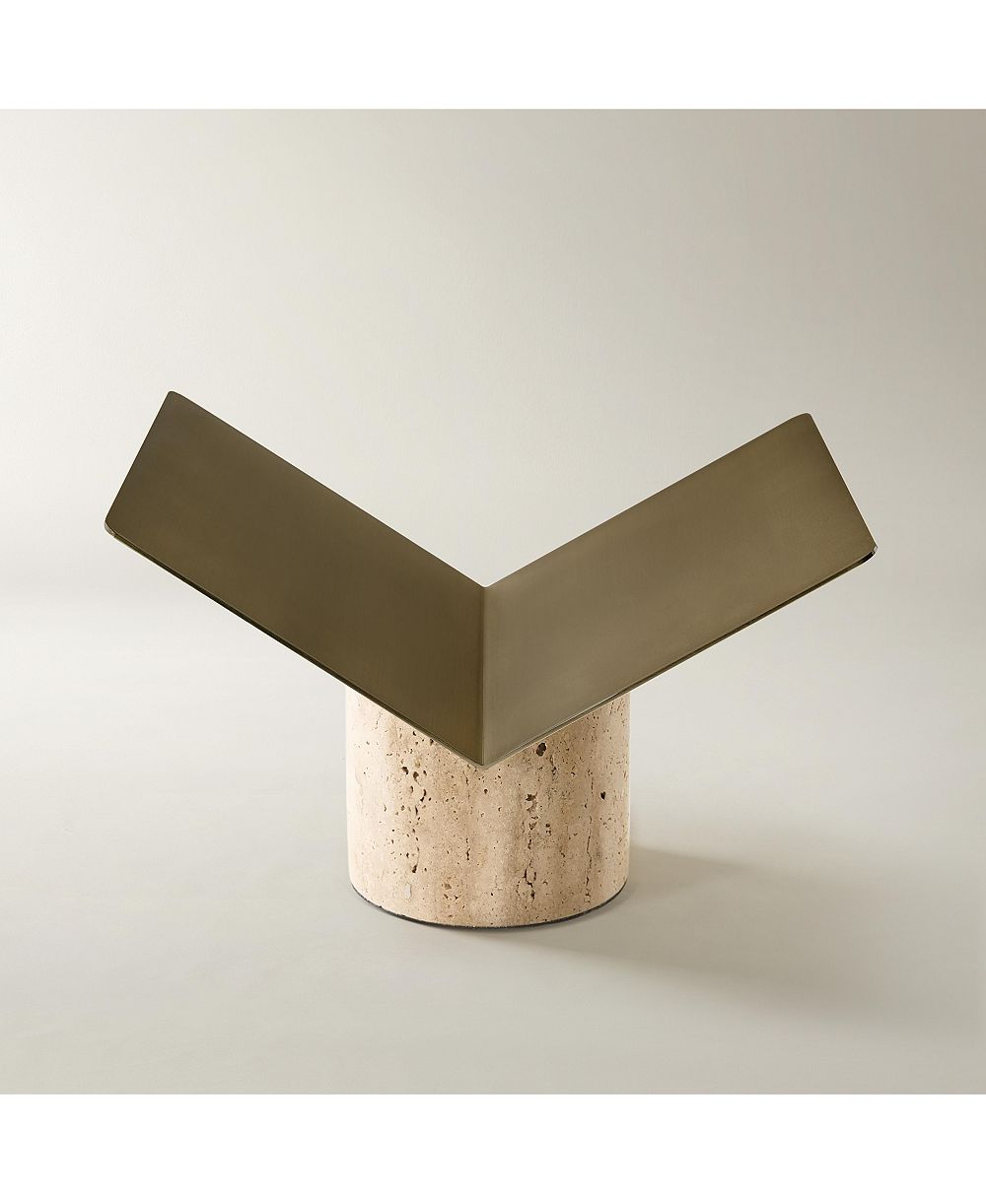 Z Gallerie Travertine Book Stand подставка для книг