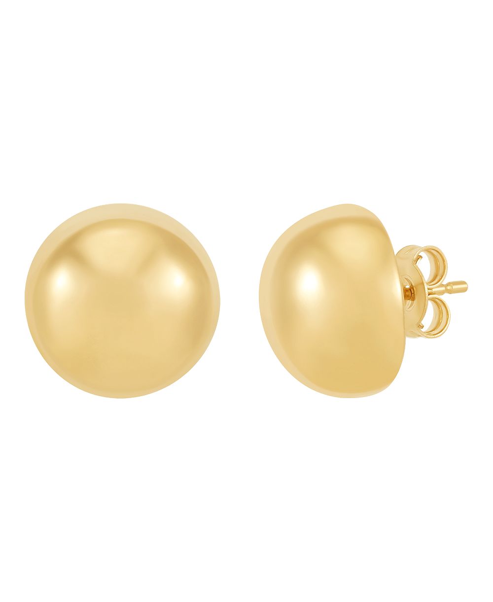 Macy's Ball Stud Earrings in 10k Yellow Gold