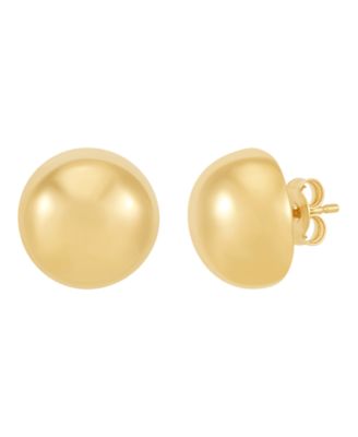 Macy's Ball Stud Earrings in 10k Yellow Gold