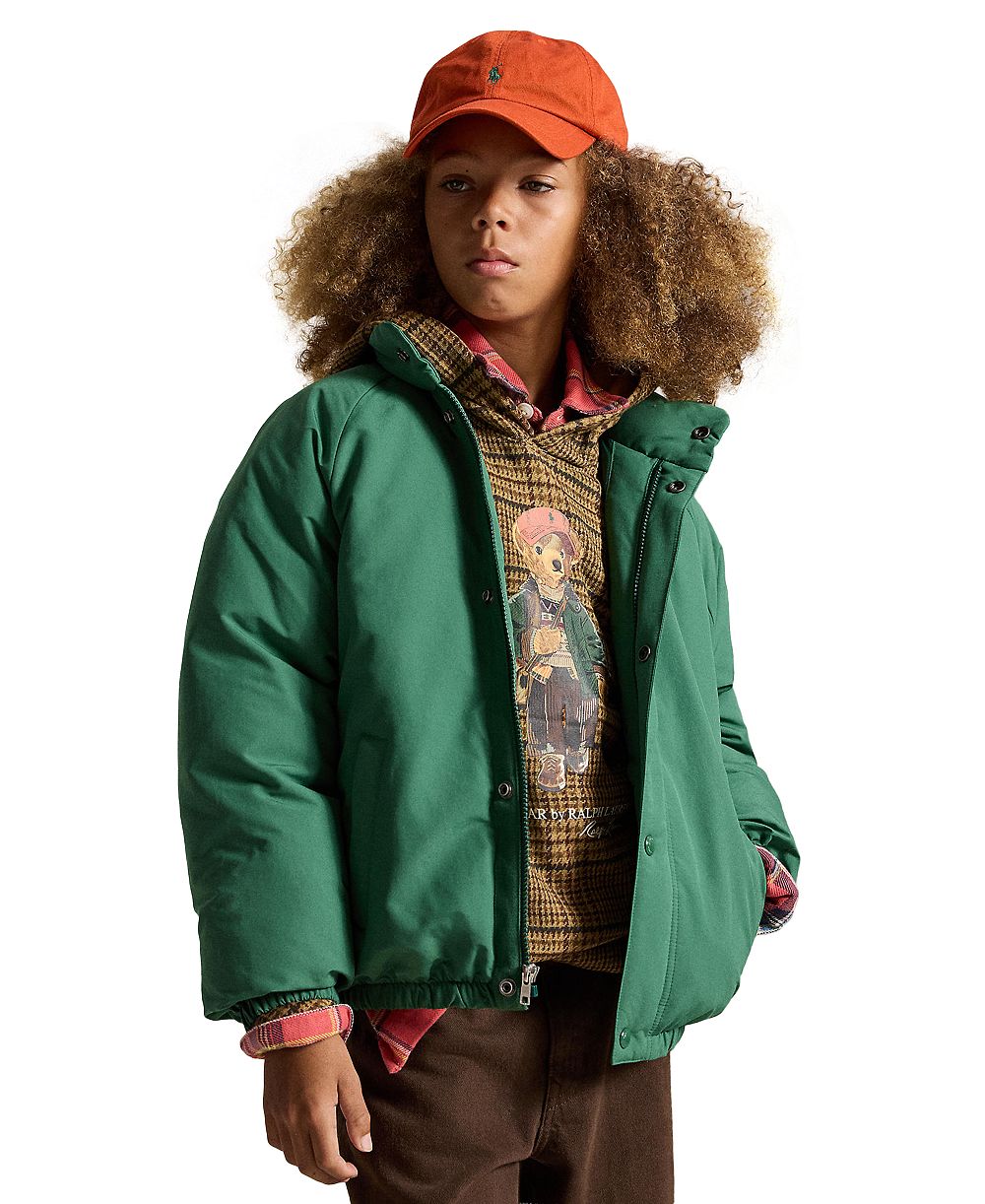 Polo Ralph Lauren Boys' 8-20 Down Mock Neck Jacket