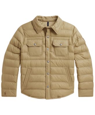 Polo Ralph Lauren Boys' 8-20 Quilted Shirt Jacket