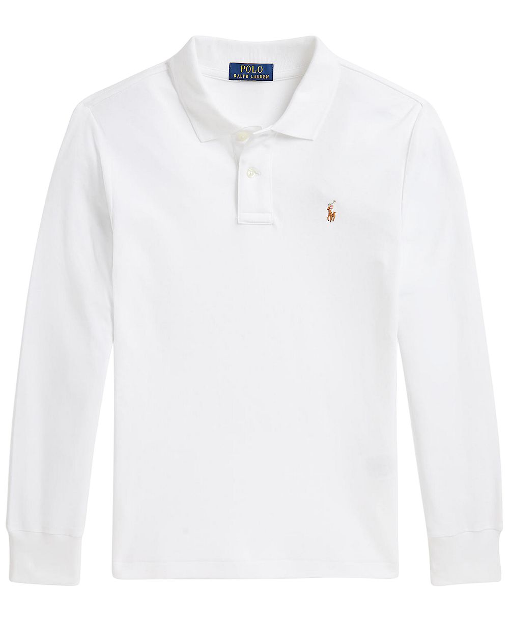 Polo Ralph Lauren Boys' 8-20 Soft Cotton Long-Sleeve Polo Shirt