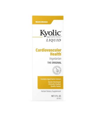 Kyolic Aged Garlic Extract Cardiovascular Health, Liquid 2 Ounces (60 ml)