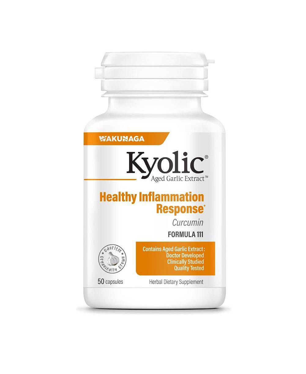 Экстракт чеснока Kyolic Aged Garlic Extract Formula 111, 50 капсул