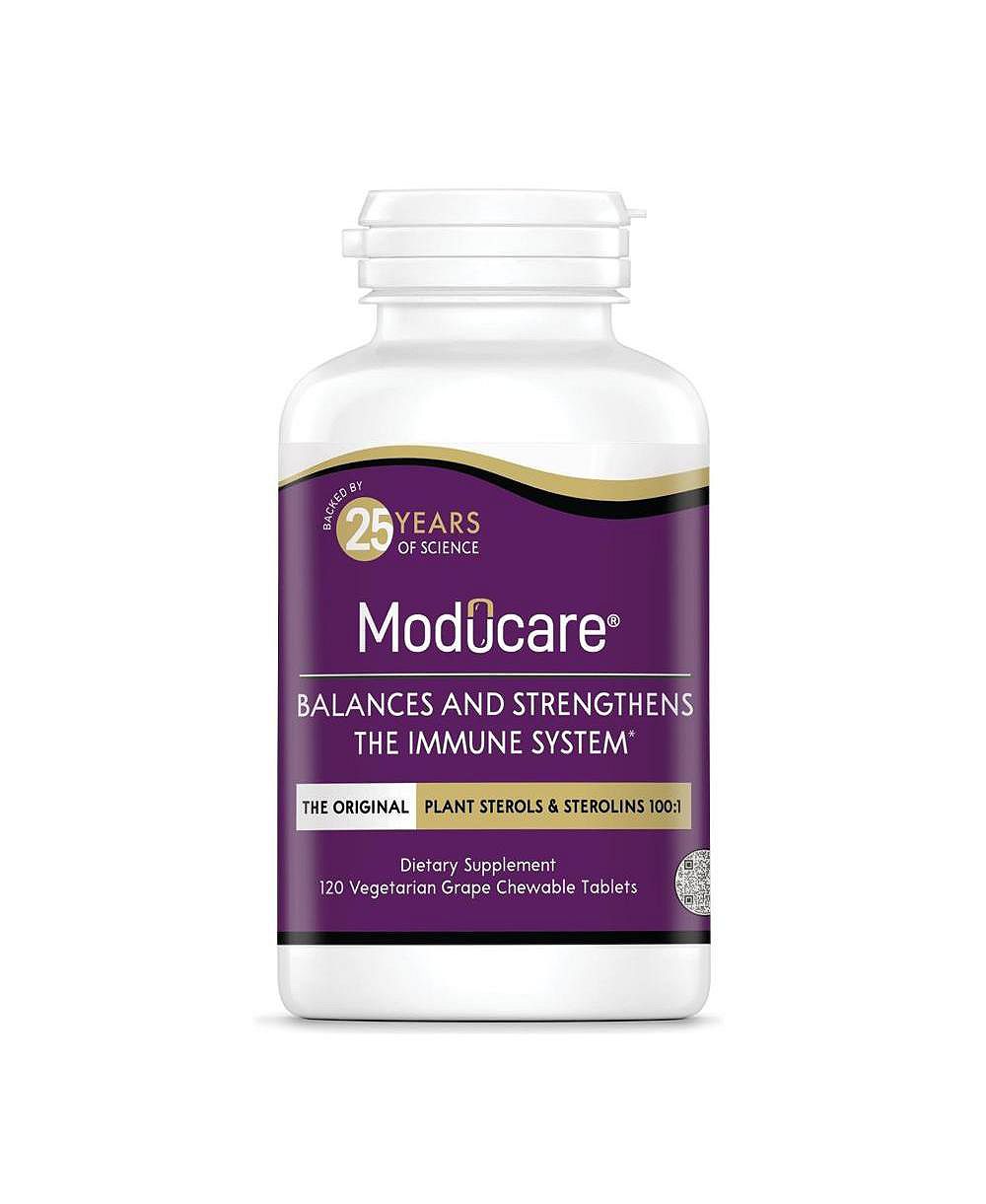 Moducare Daily Immune Support, Plant Sterol Dietary Supplement, Grape flavored , 120 chewable tablets