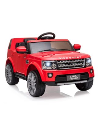 homfan Licensed Land Rover 12V Electric Ride-On Car with Remote Control & LED Lights, Ages 3-8