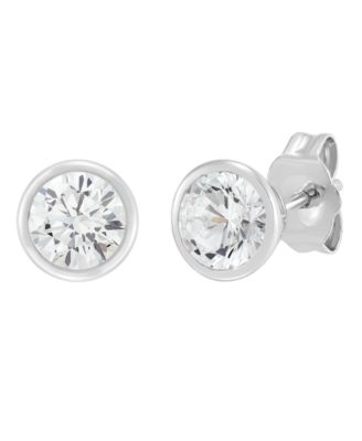 IGI Certified Lab-Grown Diamond Stud Earrings (1 ct. t.w.) in 14k White or Yellow Gold