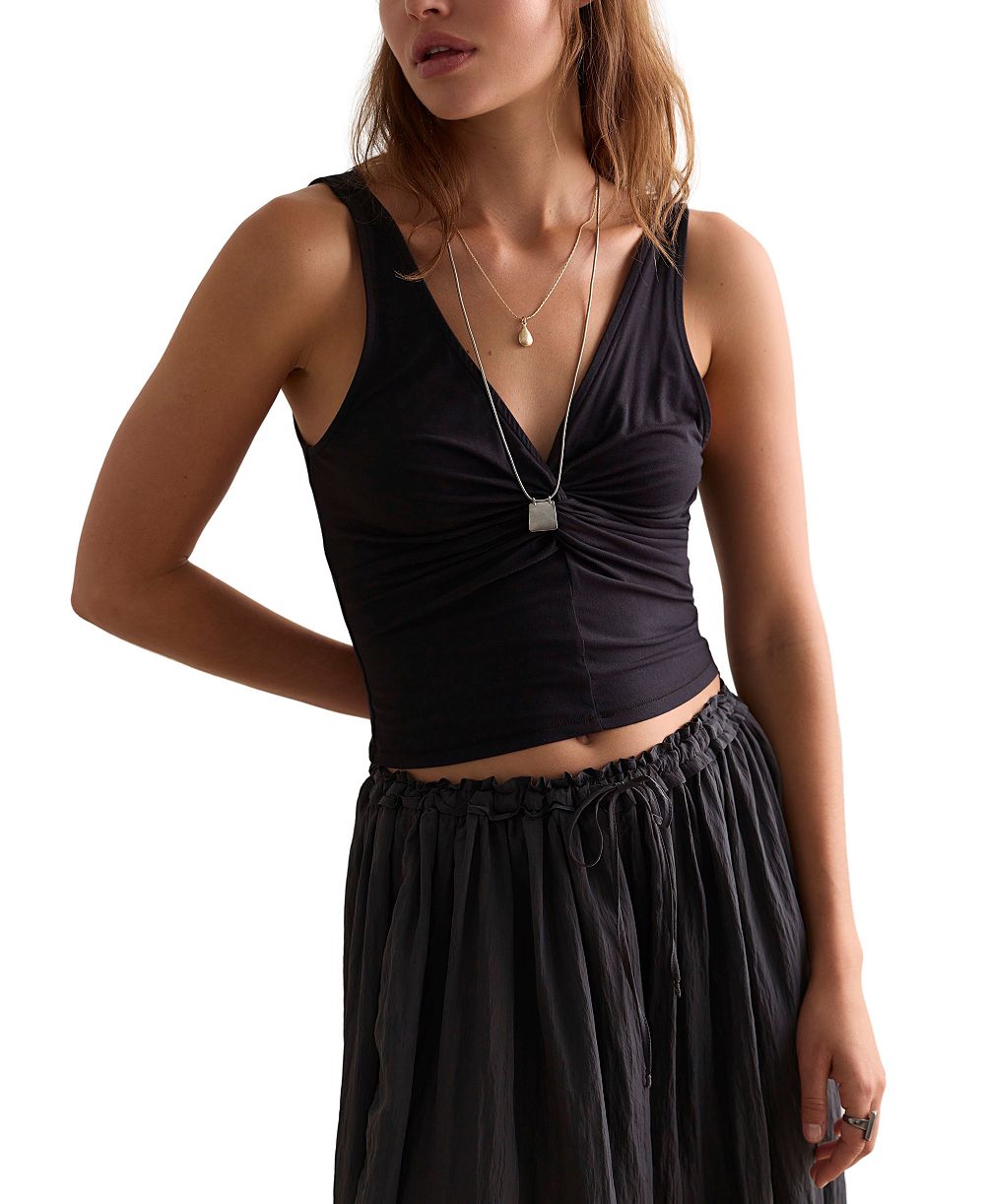 Женская майка Free People Going Out Twist-Front V-Neck
