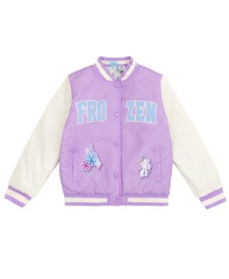 Frozen Детская куртка-бомбер Varsity для малышей, 2T-5T
