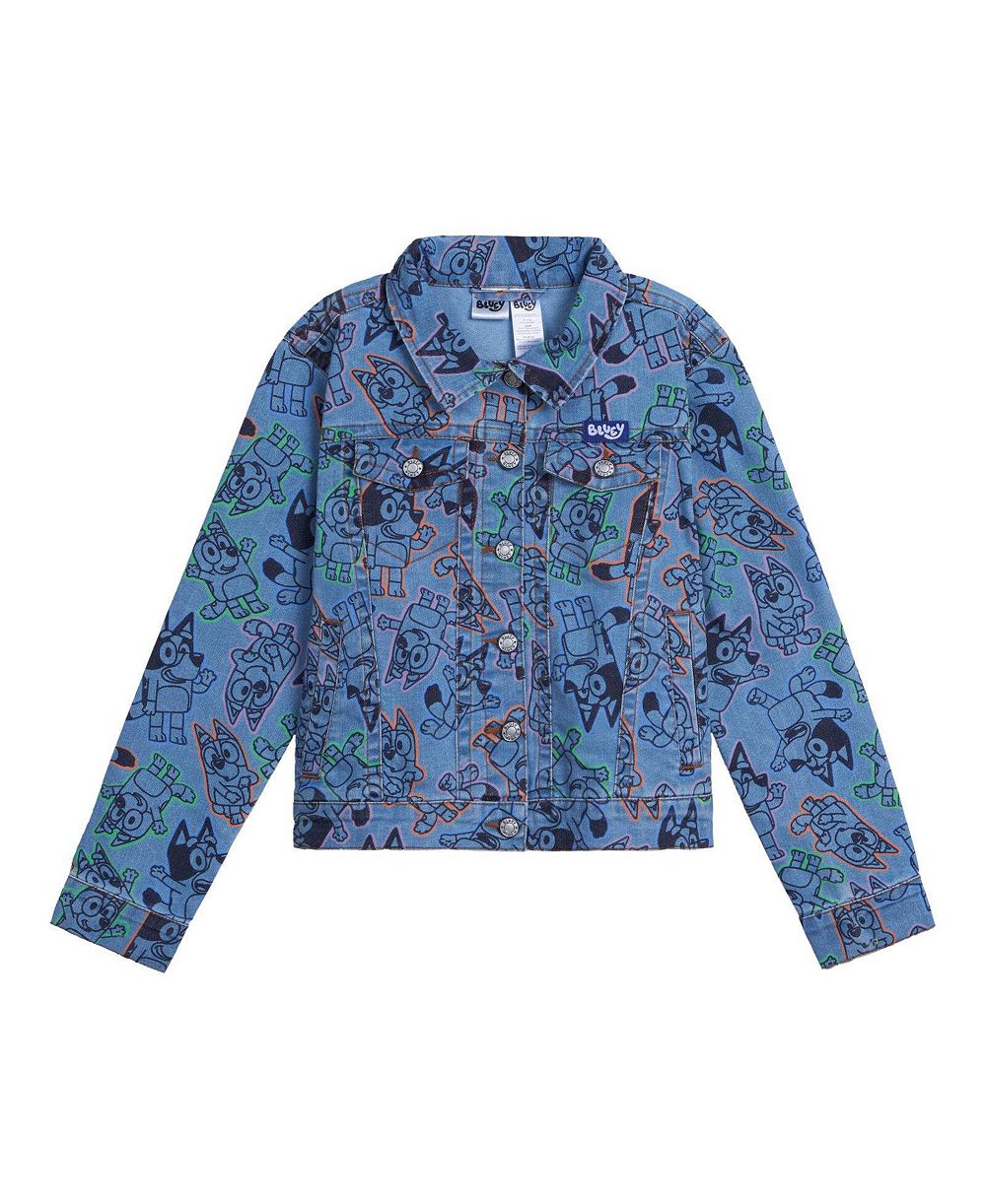 Bluey Toddler Girls (2T-5T) Denim Jacket