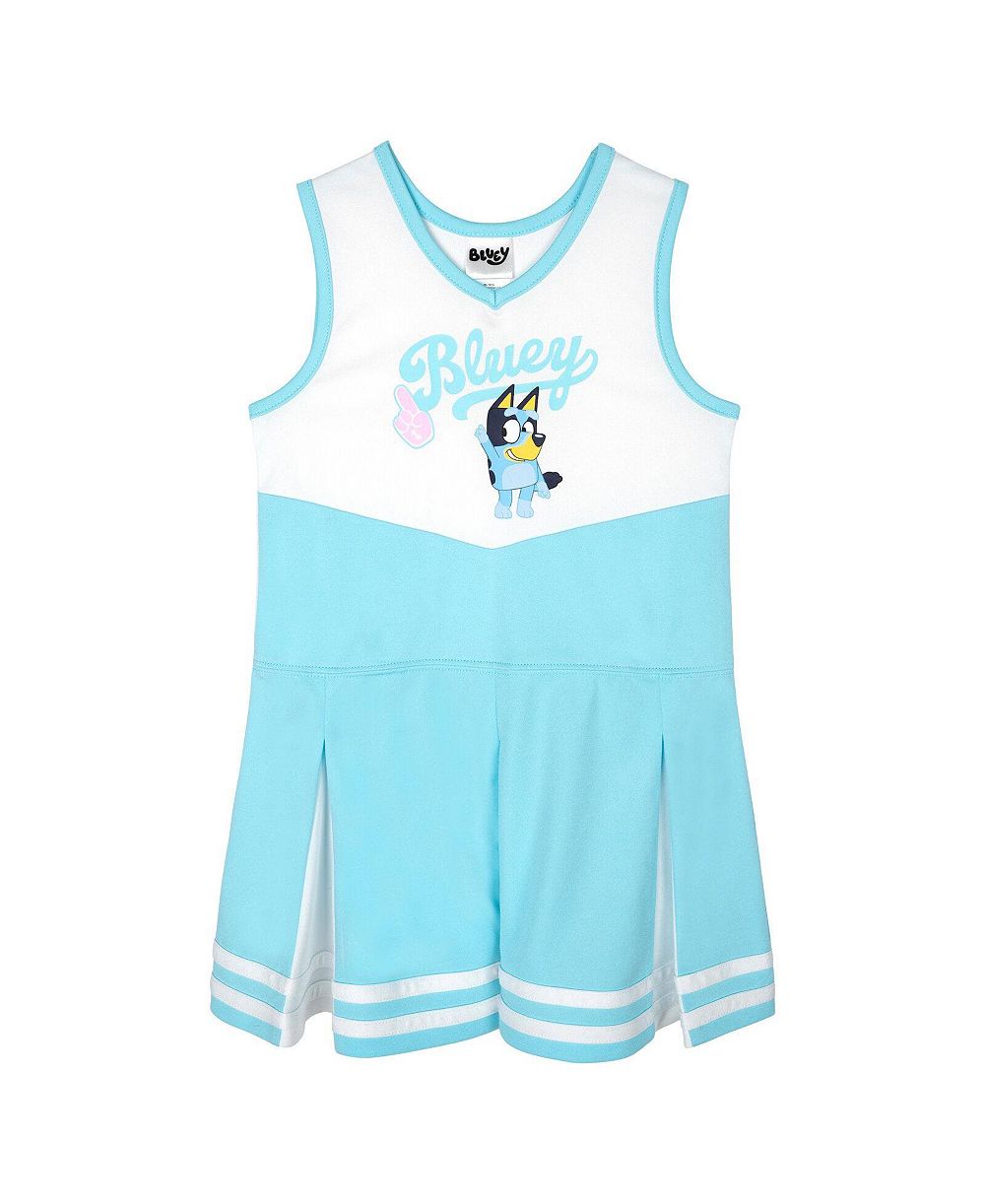 Bluey Детское платье без рукавов Cheerleader