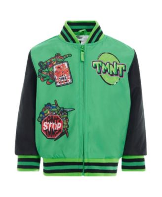 Teenage Mutant Ninja Turtles Toddler Boys (3T-5T) Varsity Bomber Jacket