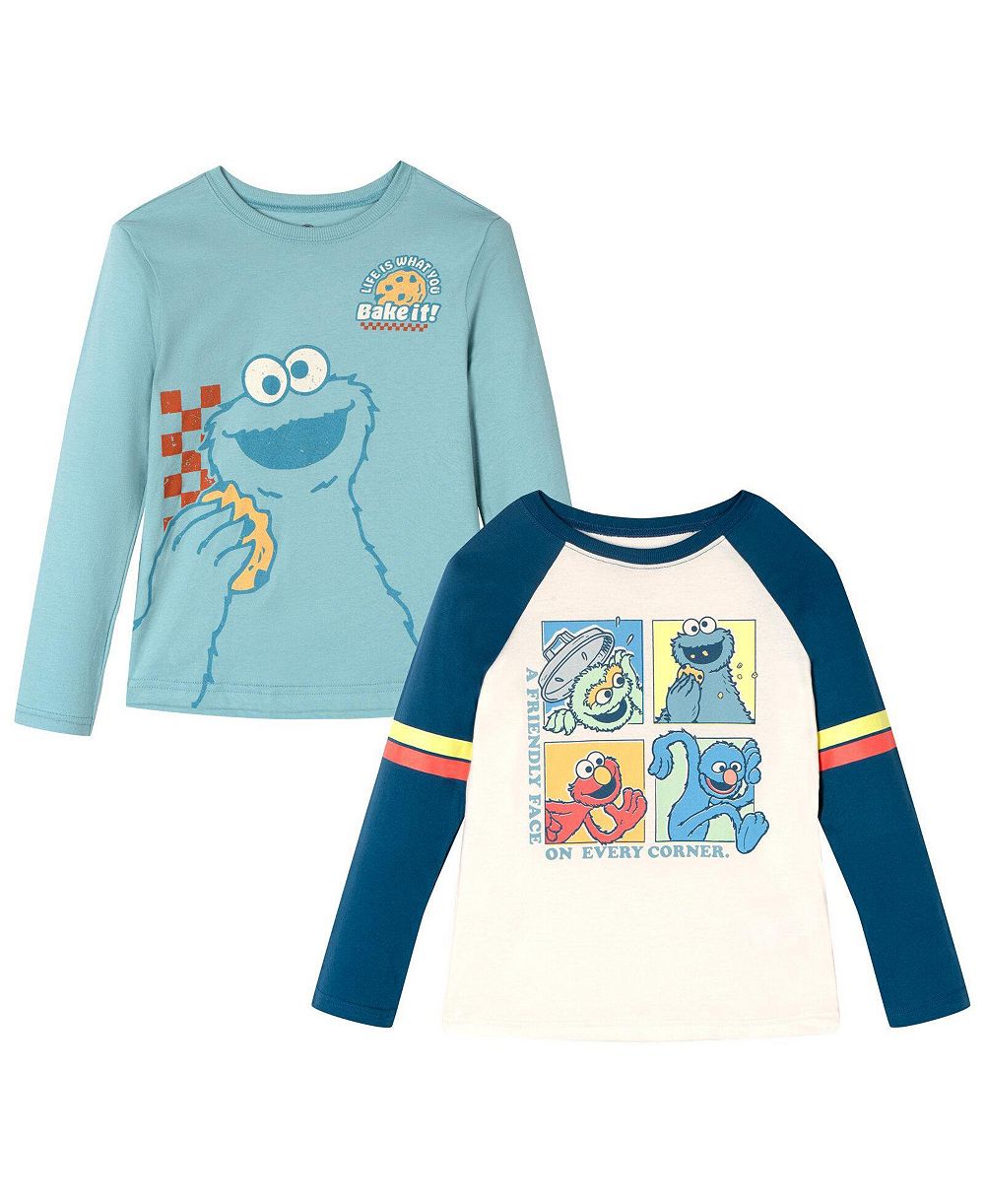 Sesame Street Детский комплект из 2 предметов с длинным рукавом
