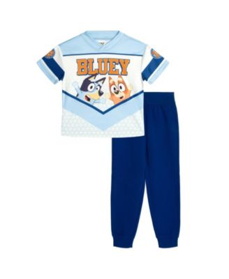 Bluey Boy's (2T-4T) Athletic 2-Piece T-Shirt and Jogger Set