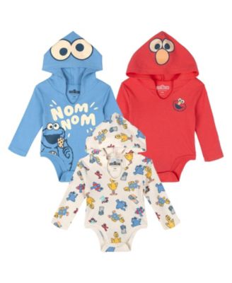 Детские боди Sesame Street Cosplay 3-Pack