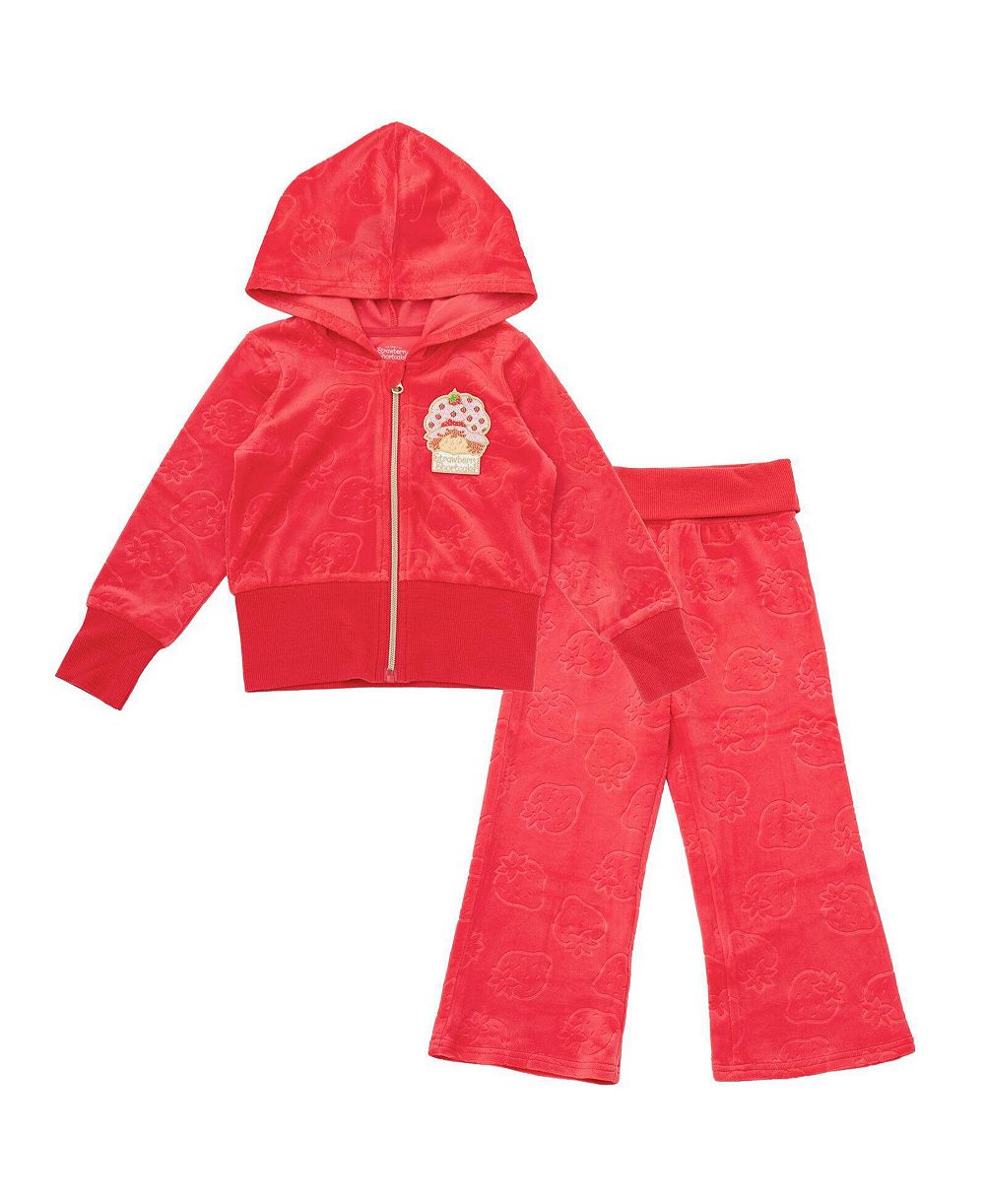 Детский набор Strawberry Shortcake Velour Hoodie и Pants