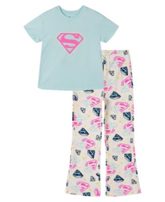 Justice League Toddler Girls Supergirl 2-Piece Tee and Flare Leggings Set