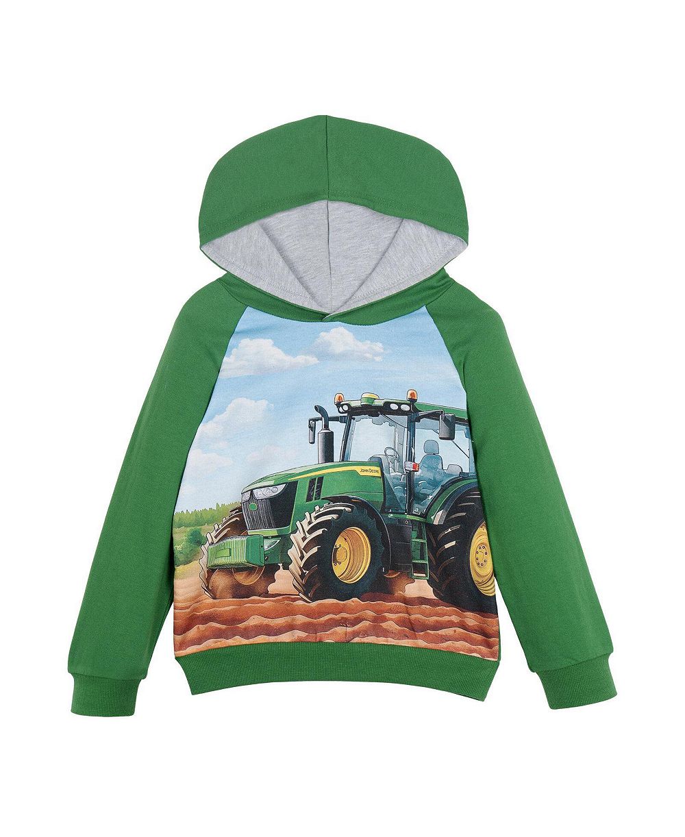 Детское флисовое худи John Deere для мальчиков (2T - 4T)