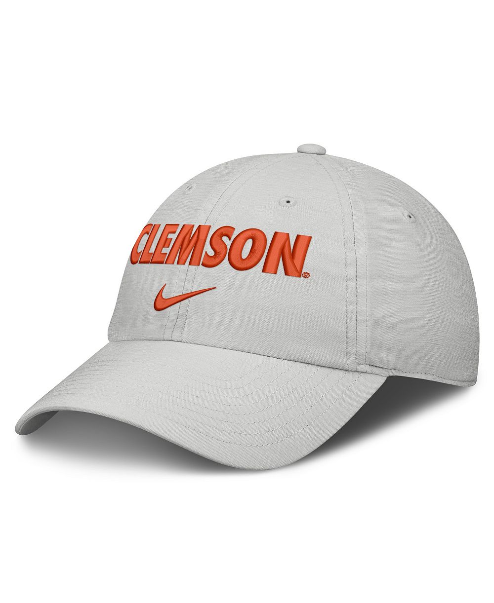 Nike Men's and Women's Gray Clemson Tigers 2026 On-Field Gameday Club Adjustable Hat