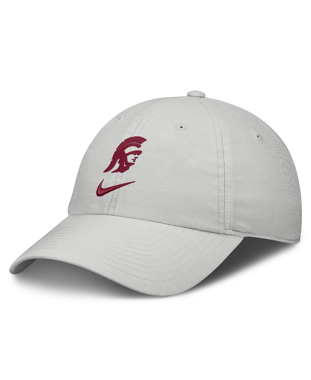 Nike Men's and Women's Gray USC Trojans 2026 On-Field Gameday Club Adjustable Hat