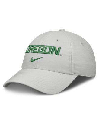 Мужская и женская кепка Nike Gray Oregon Ducks 2026 On-Field Gameday Club Adjustable