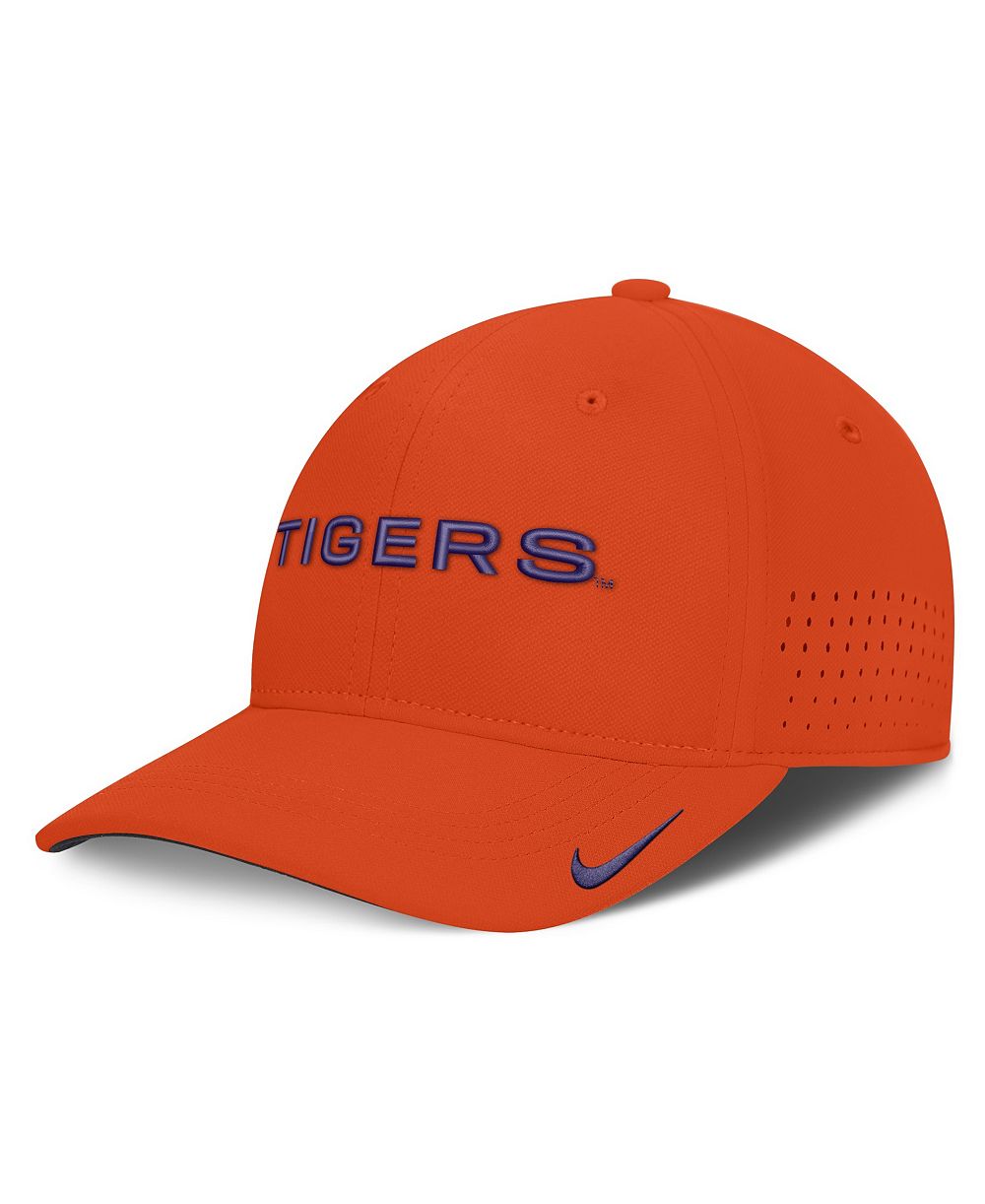 Nike Men's Orange Clemson Tigers Gameday Aerobill Swooshflex Dri-FIT Hat