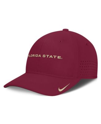 Мужская кепка Nike Garnet Florida State Seminoles Gameday Aerobill Swooshflex Dri-FIT