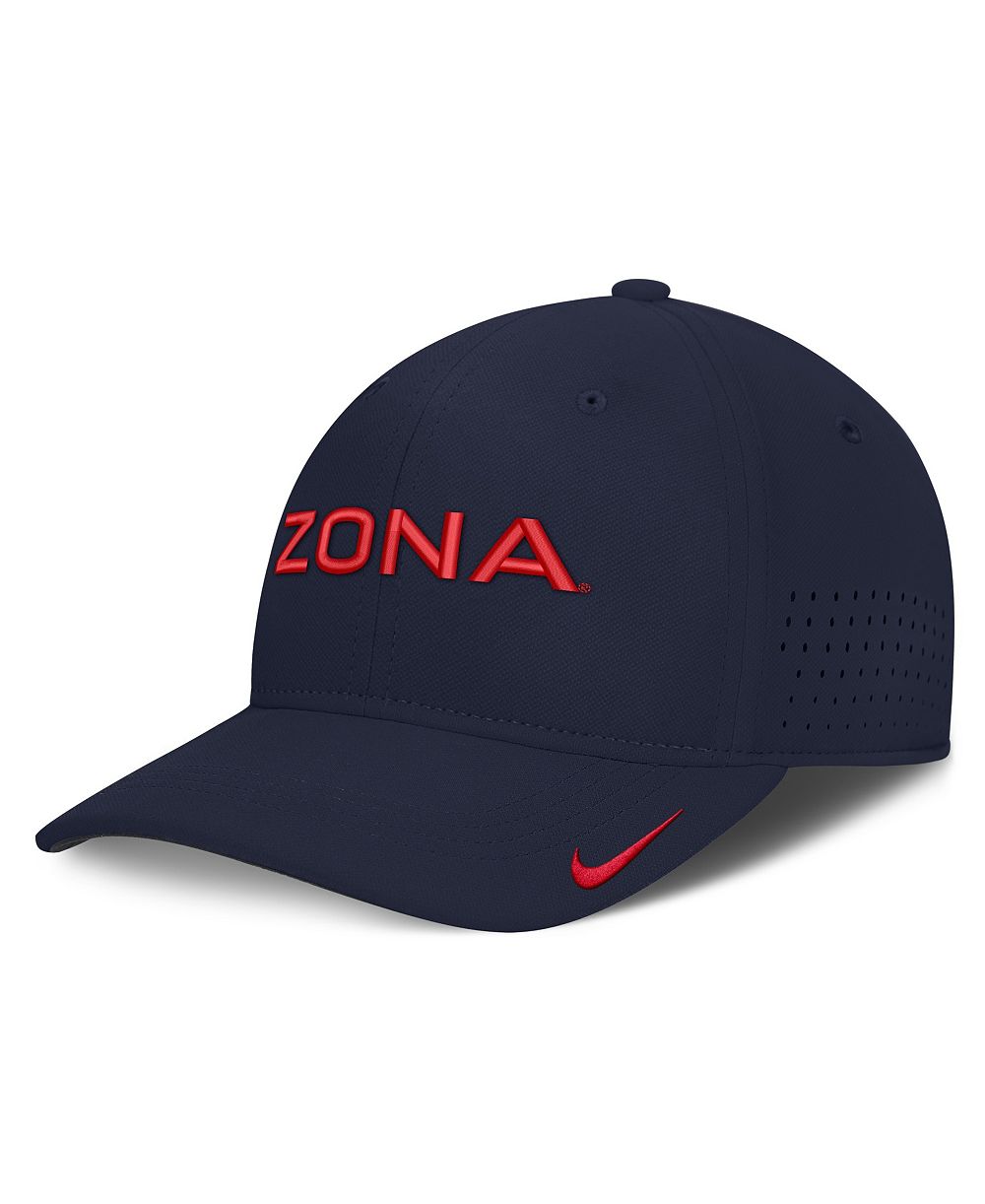 Nike Men's Navy Arizona Wildcats Gameday Aerobill Swooshflex Dri-FIT Hat