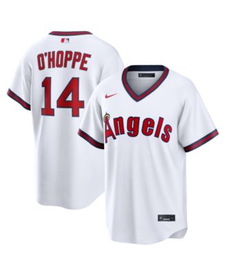 Nike Men's Logan O'Hoppe White Los Angeles Angels Alternate Replica Jersey