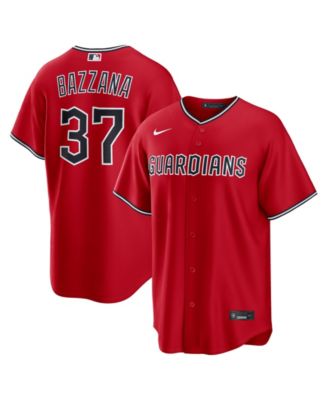 Nike Men's Travis Bazzana Red Cleveland Guardians Alternate Replica Jersey
