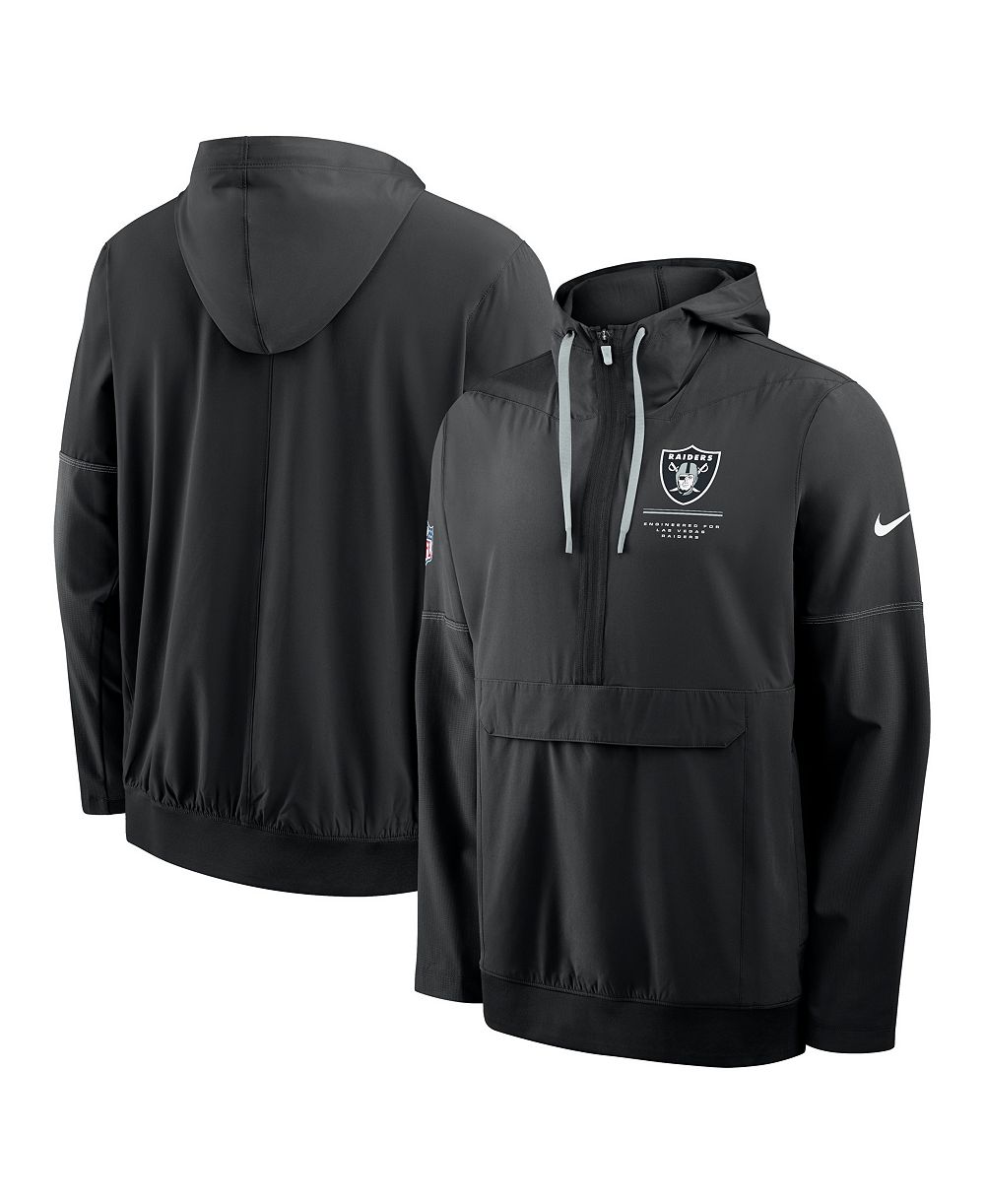 Nike мужская анорак-худи Las Vegas Raiders Black
