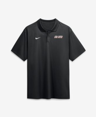 Мужская футболка Nike Black San Diego Padres City Connect Victory Dri-FIT Polo