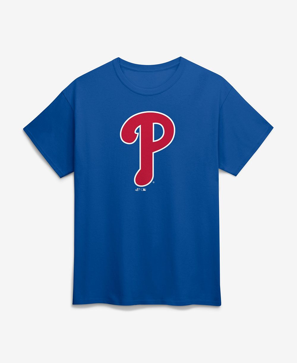 Мужская футболка Logo Athletic Philadelphia Phillies синяя