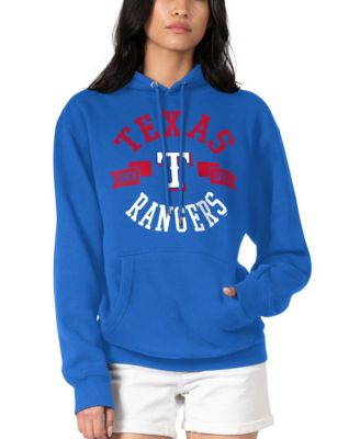 G-III 4Her by Carl Banks Women's Royal Texas Rangers City Graphic Pullover Hoodie