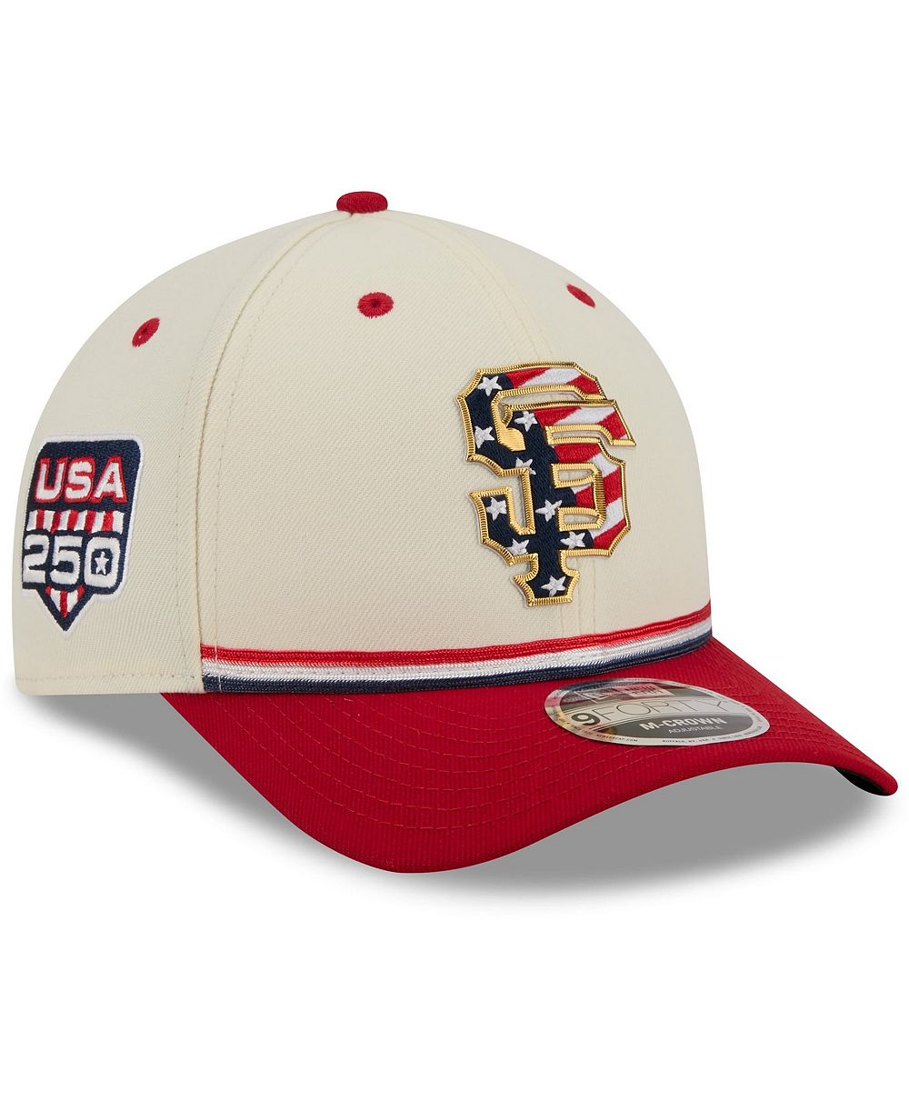 Детская кепка New Era Cream/Red San Francisco Giants USA 250 9FORTY M-Crown Adjustable